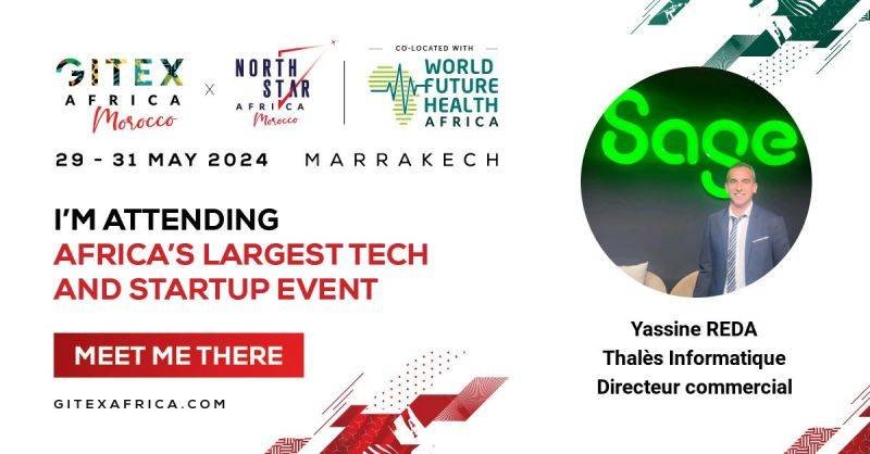 To join Yassine Reda and many other professionals at GITEX AFRICA